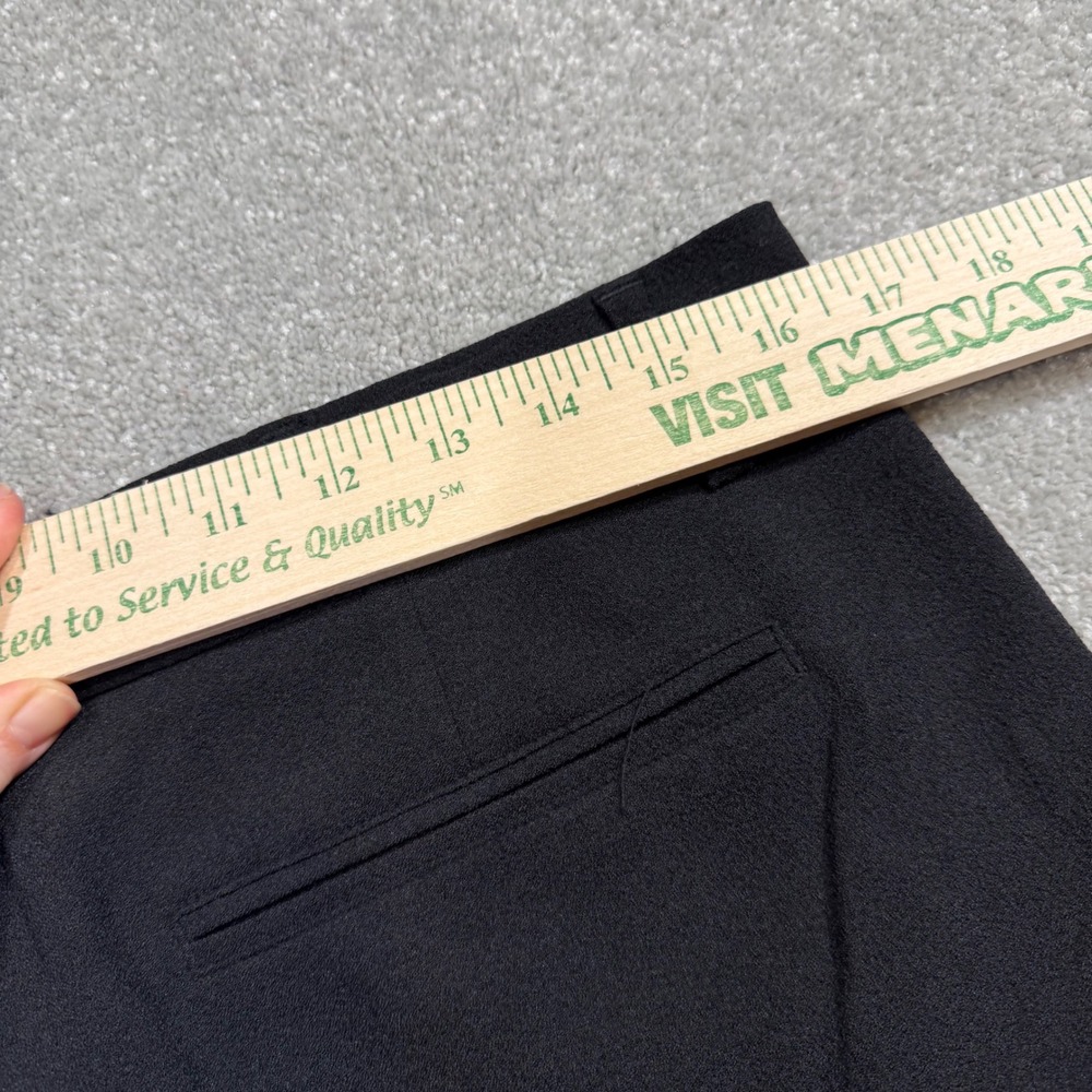 Ganni Crepe Straight Leg Trousers Crop NWT EU40 US10 Quiet Luxury Sustainable - Picture 15 of 16